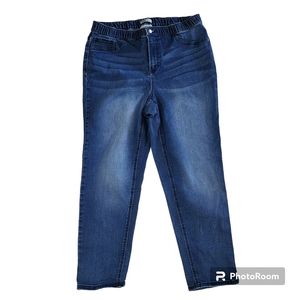 Catherine's straight jeans size 0X 14/16 Blue Denim